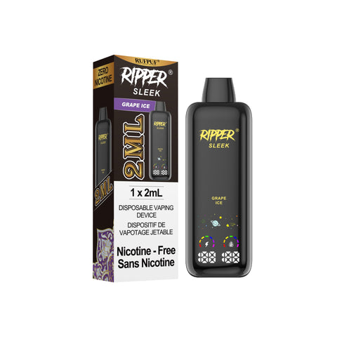 Ripper Sleek Disposable (Zero-Nic) (BULK DEAL-5pc)