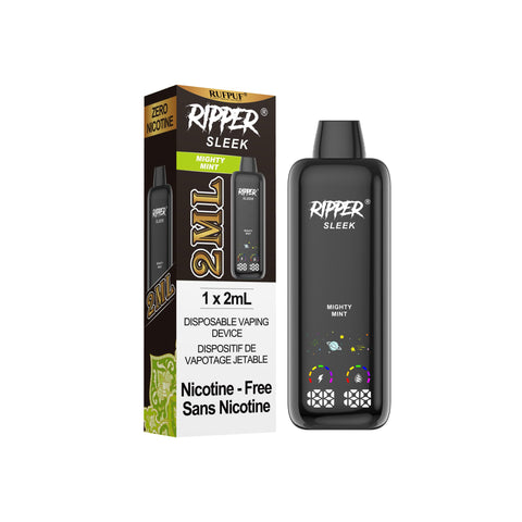 Ripper Sleek Disposable (Zero-Nic) (BULK DEAL-5pc)