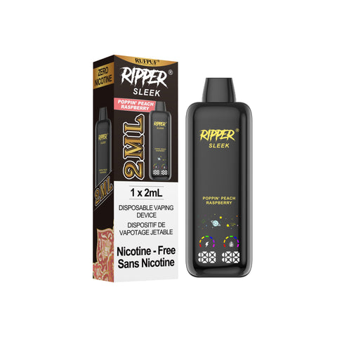Ripper Sleek Disposable (Zero-Nic) (BULK DEAL-5pc)