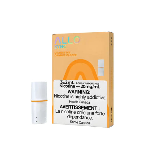 Allo Flavour Pods - Orange Ice - Flavoured Pods