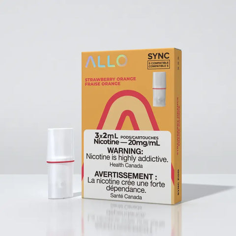 Allo Flavour Pods - Strawberry Orange - Flavoured Pods