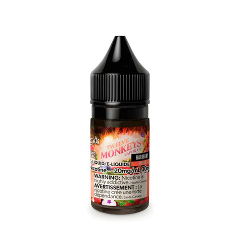 Twelve Monkey-Iced - Harmony - E-Liquids 20% Salt-Nic