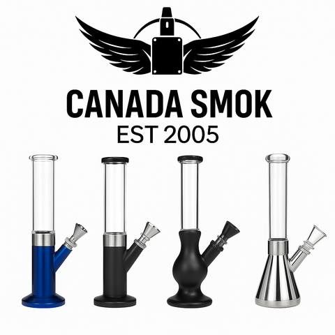 Metal Glass Bongs