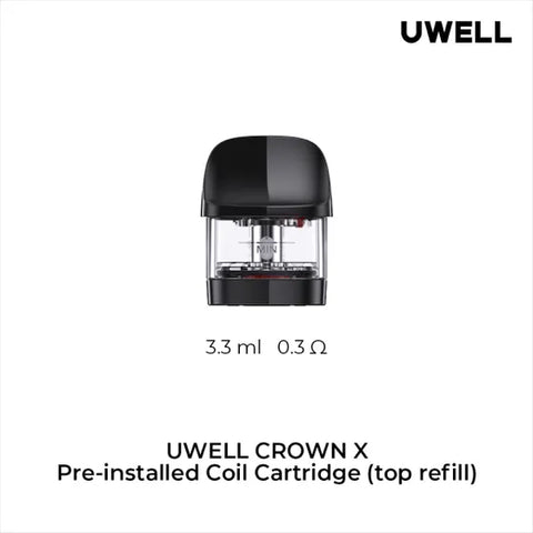 Uwell Crown X Replacement Pods 2/PK