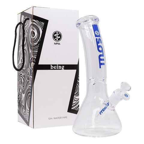 Blue Being Series 12 Inches Premium Bong by Soul Glass