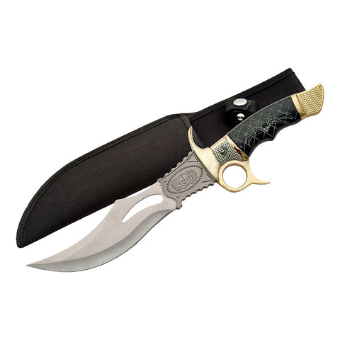 Black Widow Bowie Hunting Knife 14 Inches