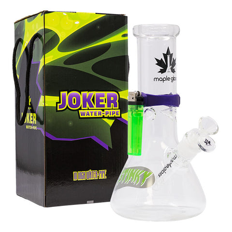 Stinky 10 Inches Joker Series Glass Bong By Maple Glass