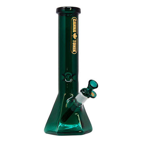 Teal Hexagonal 12 Inches Bong By Cannatonik