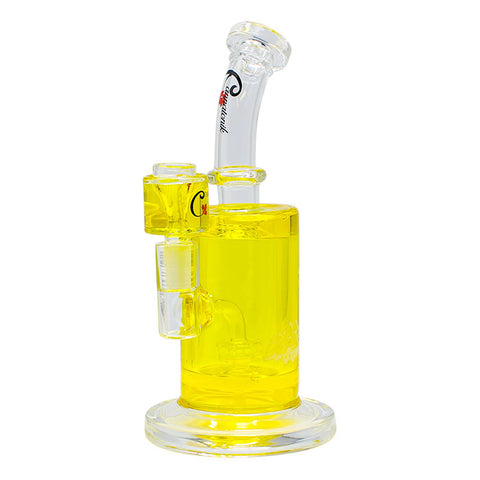 Yellow Cannatonik Blizzard Series Bong 9 Inches