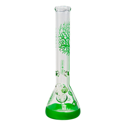 Green Tree Of Life Cannatonik 16 Inches Bong