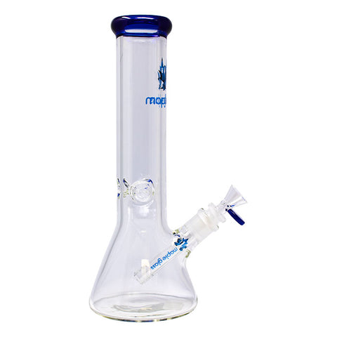 Blue Maple Glass Ice Catcher 12 Inches Glass Bong