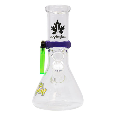 Smoke It Live It 10 Inches Joker Series Glass Bong By Maple Glass