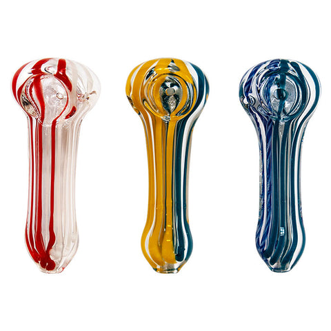 Shimmer Solid Color Pipe 3 Inches