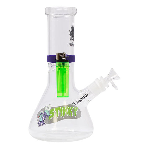 Stinky 10 Inches Joker Series Glass Bong By Maple Glass