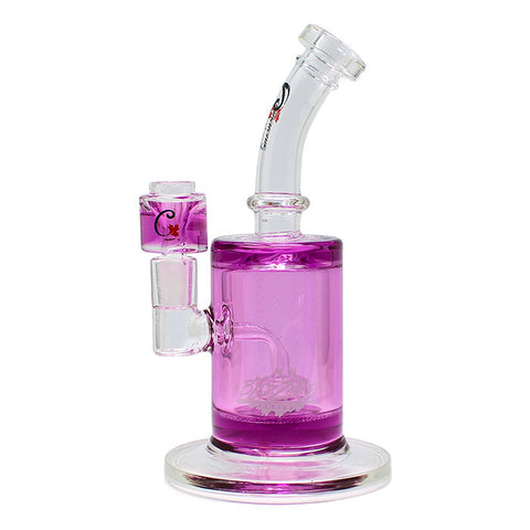 Purple Cannatonik Blizzard Series Bong 9 Inches