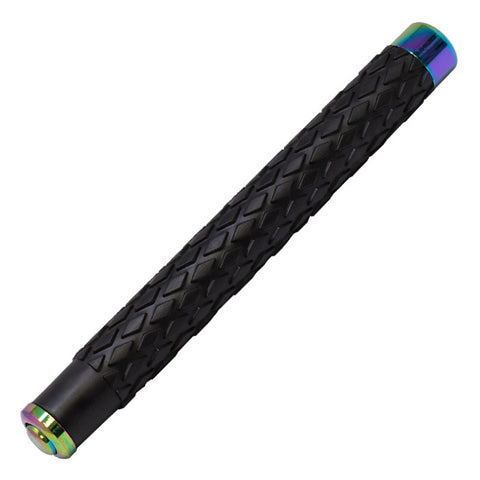 Black and Rainbow Expandable 26 Inches Baton