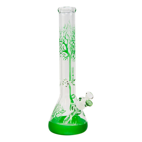 Green Tree Of Life Cannatonik 16 Inches Bong