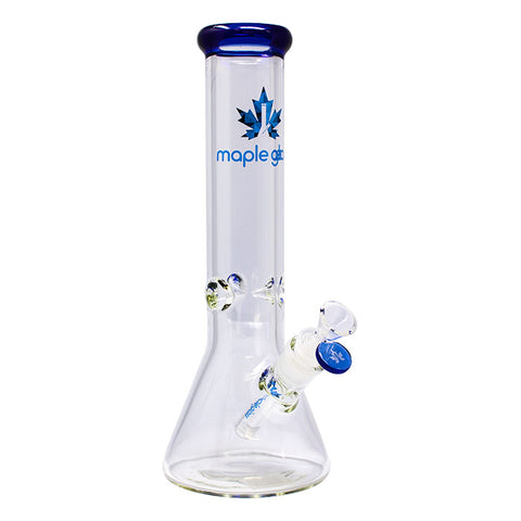 Blue Maple Glass Ice Catcher 12 Inches Glass Bong