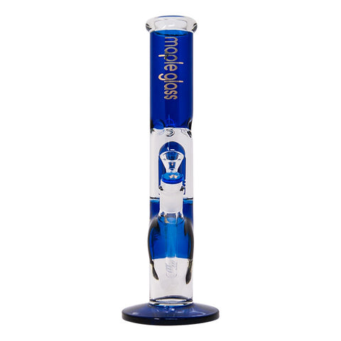 Blue Maple Glass Tree Percolator Bong 13 Inches