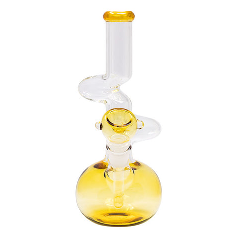 Yellow Colored 9 Inches Zong With Bowl