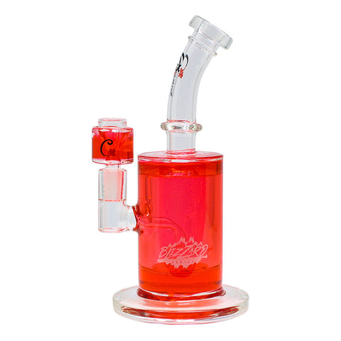 Red Cannatonik Blizzard Series Bong 9 Inches