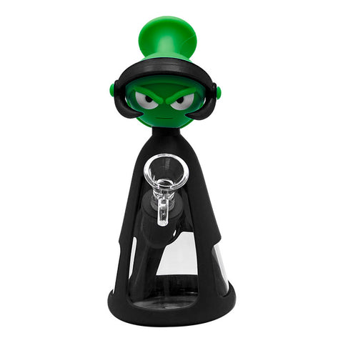 Black Marvin the Martian 7 Inches Silicone Bong