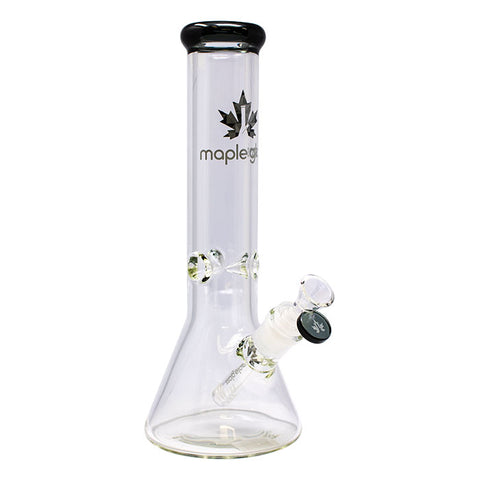 Grey Maple Glass Ice Catcher 12 Inches Glass Bong