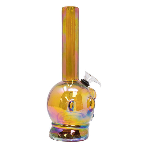 Amber Baby Alien 11 Inches Metallic Glass Bong