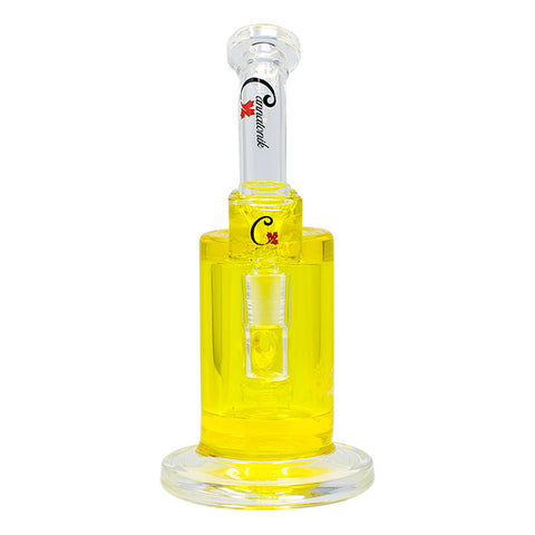 Yellow Cannatonik Blizzard Series Bong 9 Inches