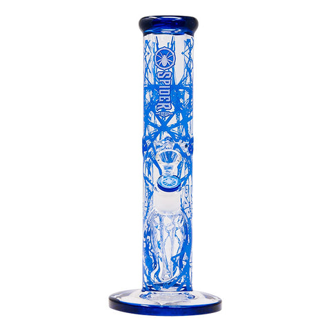 Blue Darkweb Series 12 Inches Bong from the house of Spider Glass