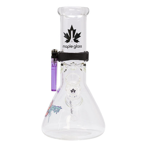 Sexy Bitch 10 Inches Joker Series Glass Bong By Maple Glass