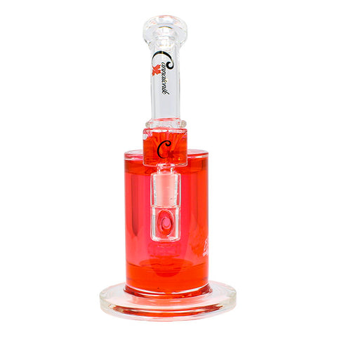 Red Cannatonik Blizzard Series Bong 9 Inches