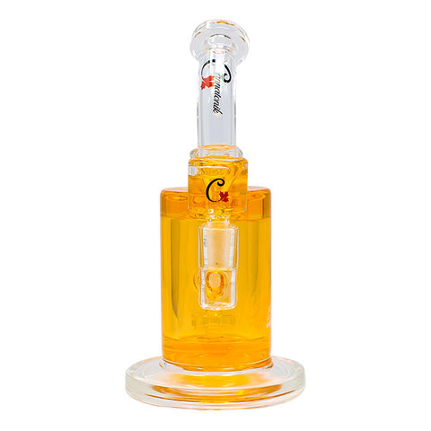 Orange Cannatonik Blizzard Series Bong 9 Inches