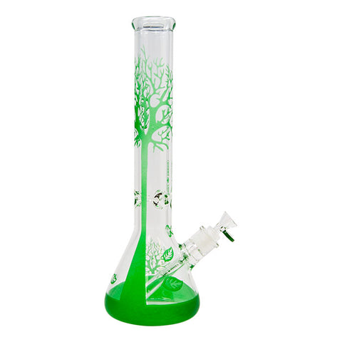 Green Tree Of Life Cannatonik 16 Inches Bong