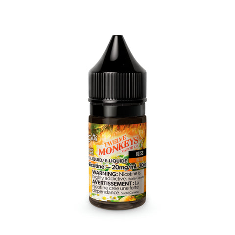 Twelve Monkey 10% (Non-Iced) E-Juice Salt-Nic