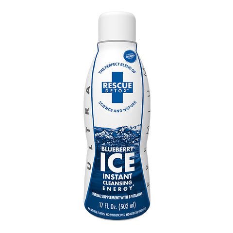 Blueberry Ice Instant Cleansing Rescue Detox 17oz ICE Drink