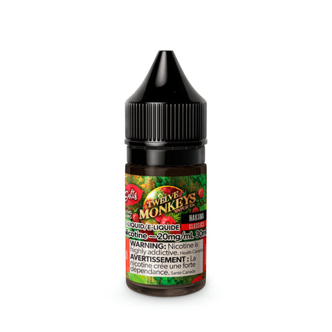 Twelve Monkey 10% (Non-Iced) E-Juice Salt-Nic