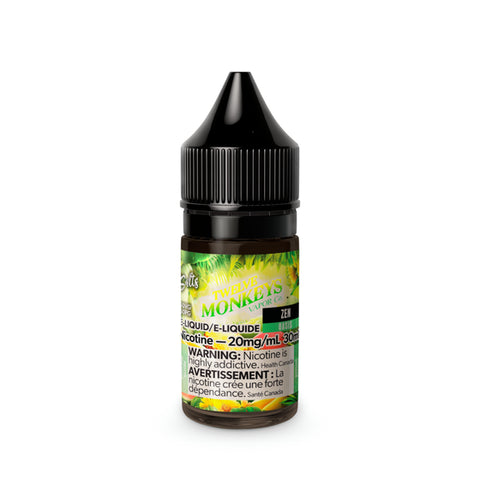 Twelve Monkey 10% (Non-Iced) E-Juice Salt-Nic