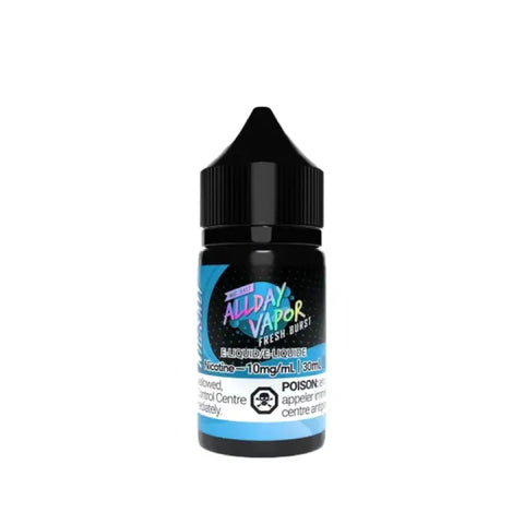 Allday Vapor 10% E-Juice Salt-Nic Fresh Burst