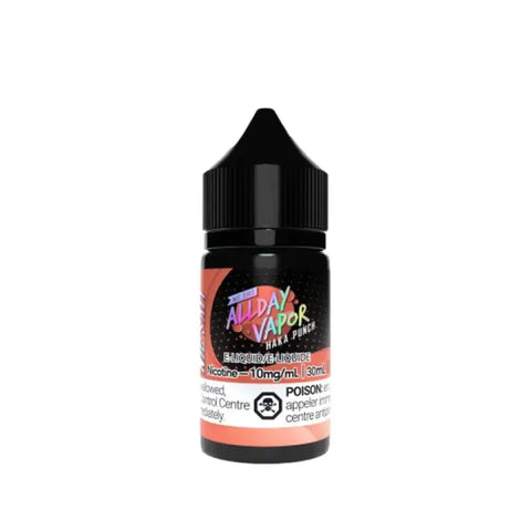 Allday Vapor 10% E-Juice Salt-Nic Haka Punch