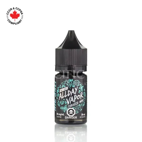 Allday Vapor 10% E-Juice Salt-Nic Tobacco Mint