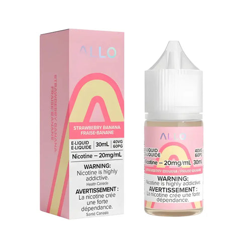 Allo - Strawberry Banana - E-Liquids 20% Salt-Nic