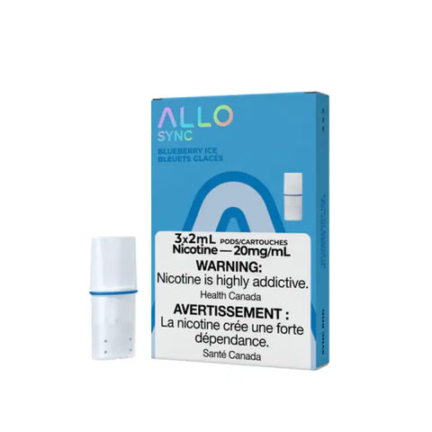 Allo Flavour Pods - Blueberry Ice - Flavoured Pods