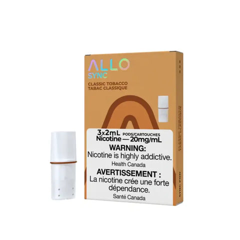 Allo Flavour Pods - Classic Tobacco - Flavoured Pods