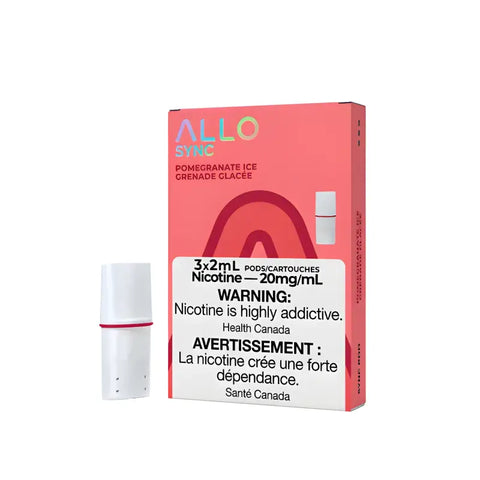 Allo Flavour Pods - Pomegranate Ice - Flavoured Pods