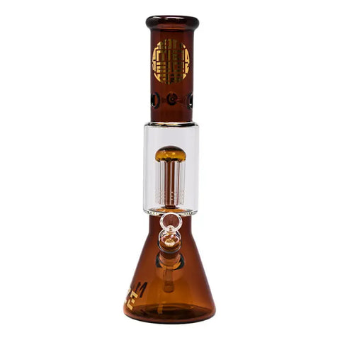 Amber Lost In The Wild Series 12-14 Inches Maze Glass Bong - Bongs