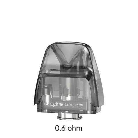 Aspire Tekno Replacement Pod 2PK - 0.6 Ohm - Empty Pods