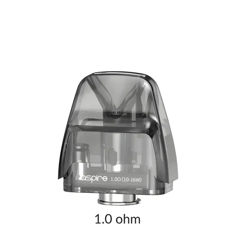 Aspire Tekno Replacement Pod 2PK - 1.0 Ohm - Empty Pods