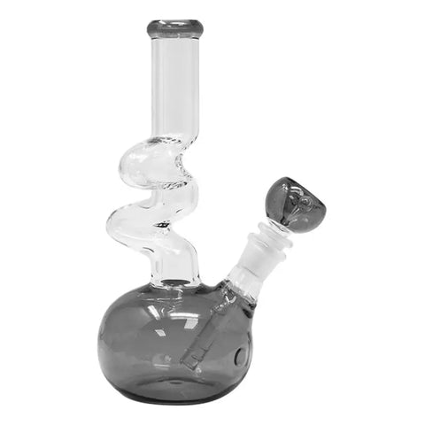 Black Colored 9 Inches Zong with Bowl - Bongs