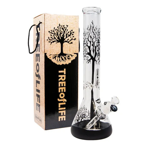 Black Tree Of Life Cannatonik 16 Inches Bong - Bongs